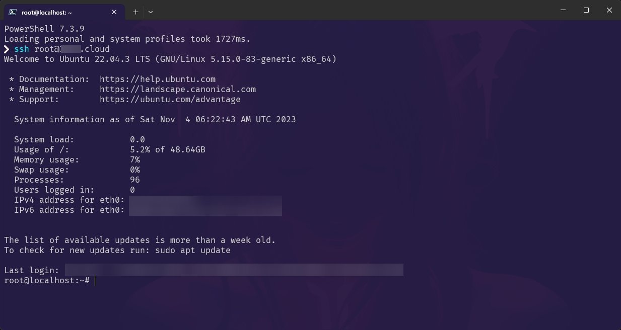 Nextcloud ssh ubuntu 22.04 Al utilizar SSH, optas por una vía segura y encriptada.